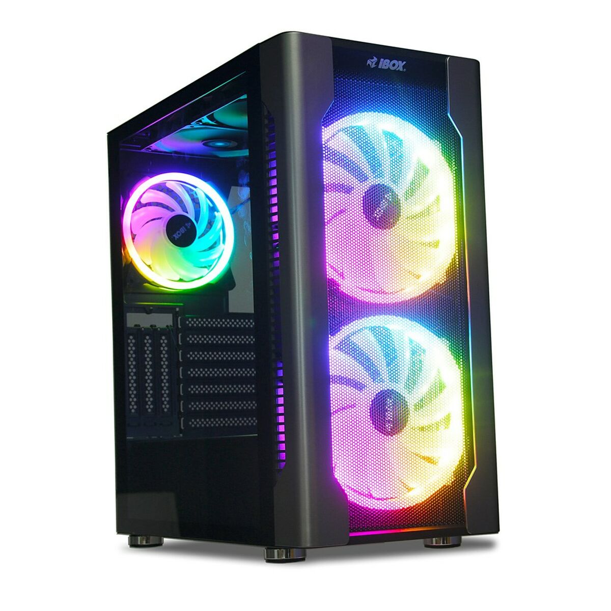 ATX semi-tornikotelo Ibox CHIRON ZH68 Musta